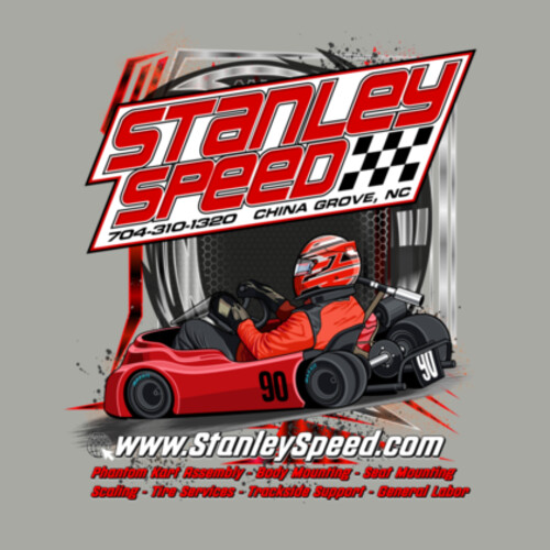 Stanley Speed W23 Front Only DryBlend Adult Tee Design