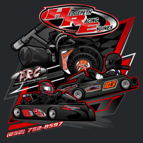 HRE Adult DryBlend Tee (Front Design Only) Design