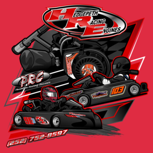 HRE *Youth* DryBlend Tee (Front Design Only) Design