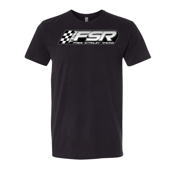 Fries-Stanley Racing B&W NextLevel Tee Thumbnail