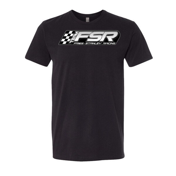 Fries-Stanley Racing B&W NextLevel Tee Thumbnail